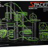 Динамический конструктор Космические горки, новая серия, светящиеся рельсы, уровень 7 - 233-7G