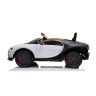 Детский электромобиль Bugatti Chiron 2.4G - WHITE-BLACK - HL318