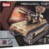 Радиоуправляемый конструктор зенитный танк QiHui Technics 4CH 2.4G 457 деталей - QH8012