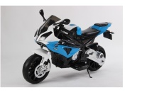 Детский электромобиль мотоцикл BMW S1000PR на аккумуляторе 12V - JT528BL Синий