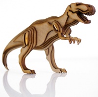 Конструктор-3D пазл KarCon "Тиранозавр" - D01N