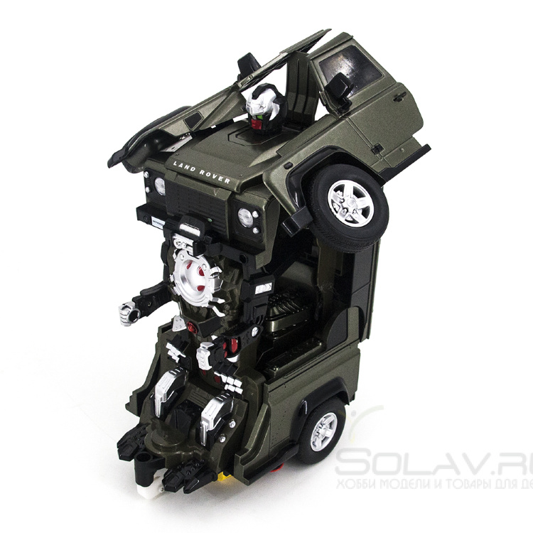 Радиоуправляемый трансформер MZ Land Rover Defender Green 1:14 - 2805P