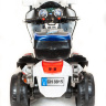 Детский электромобиль Moto Police Черно-белый