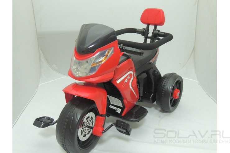 Электромотоцикл детский, цвет красный Jiajia HL-108-R